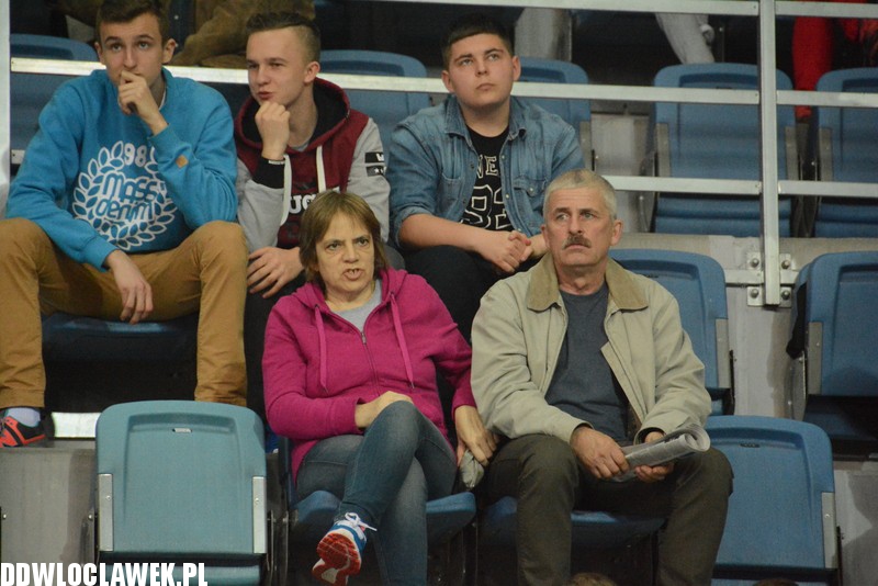 Kibice podczas meczu Anwil - AZS