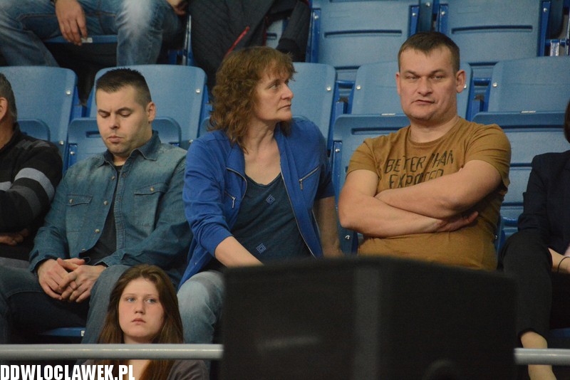 Kibice podczas meczu Anwil - AZS