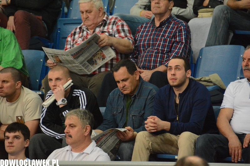 Kibice podczas meczu Anwil - AZS