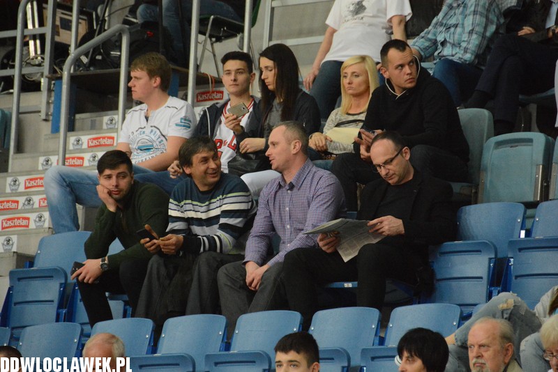 Kibice podczas meczu Anwil - AZS