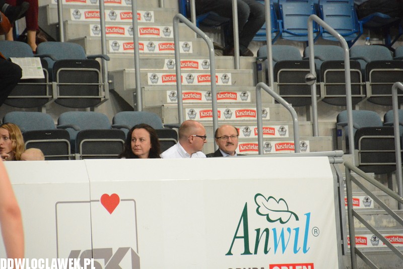 Kibice podczas meczu Anwil - AZS