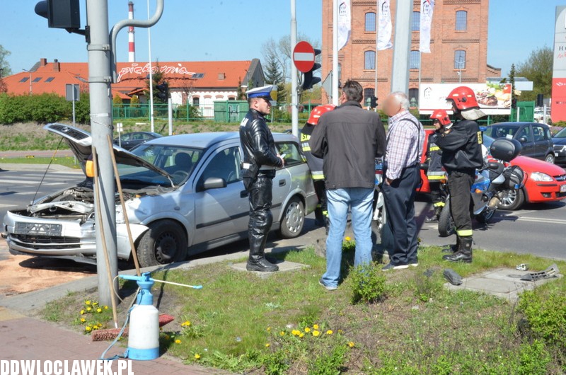 Kolizja na Okrzei