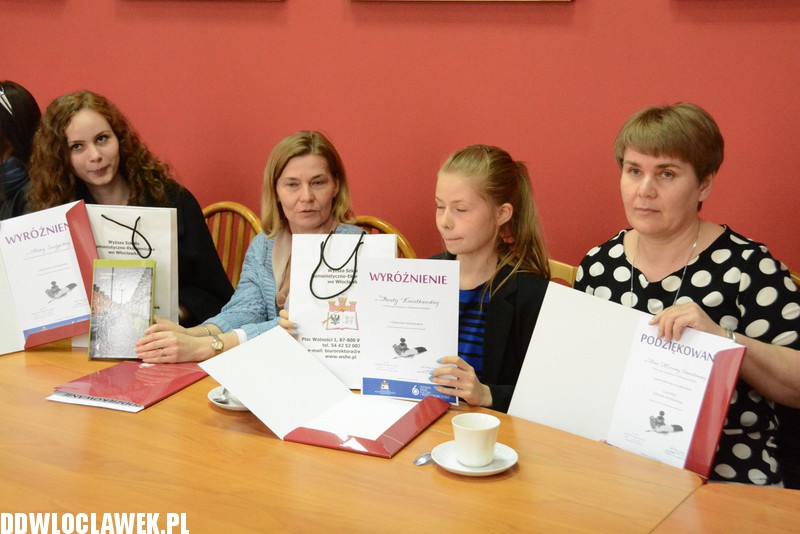 VII Włocławskie Dyktando - rozdanie nagród