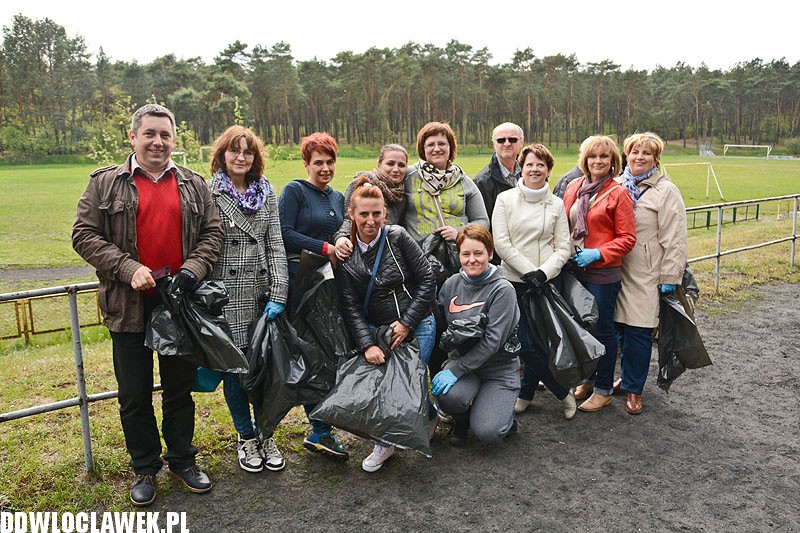Sprzątanie Przylesia z prezydentem