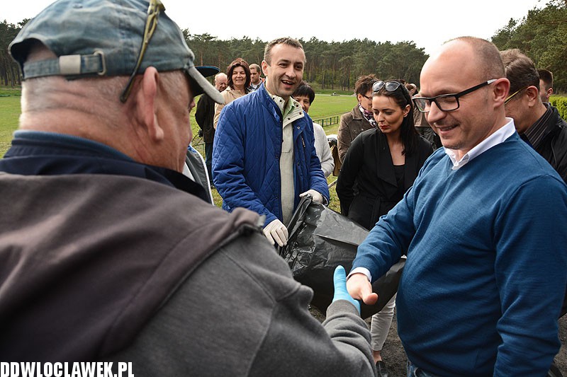 Sprzątanie Przylesia z prezydentem