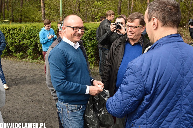 Sprzątanie Przylesia z prezydentem