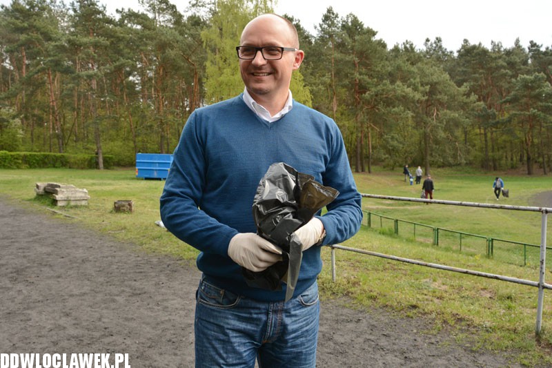 Sprzątanie Przylesia z prezydentem