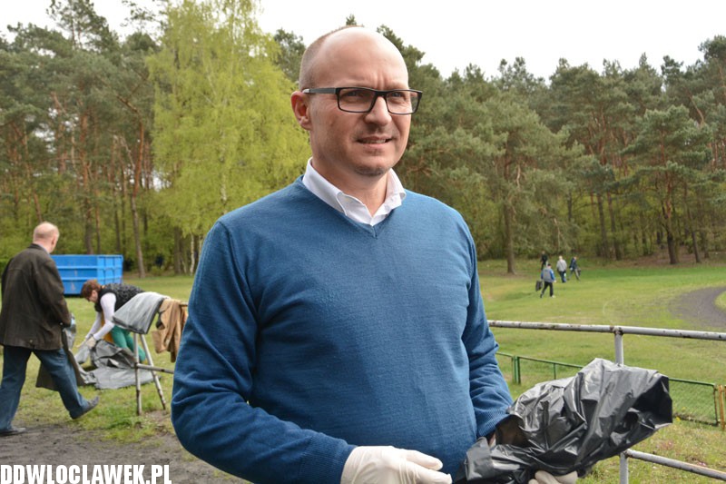 Sprzątanie Przylesia z prezydentem