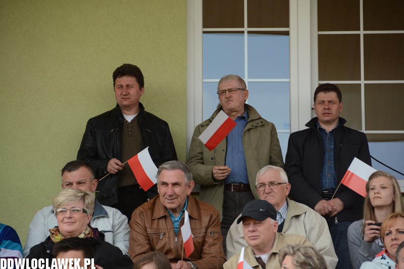 Patriotyczna oprawa meczu Łokietka