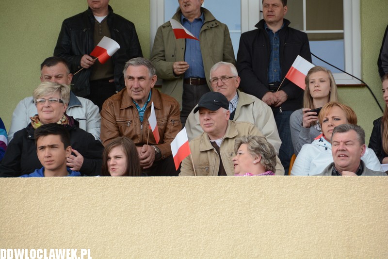 Patriotyczna oprawa meczu Łokietka