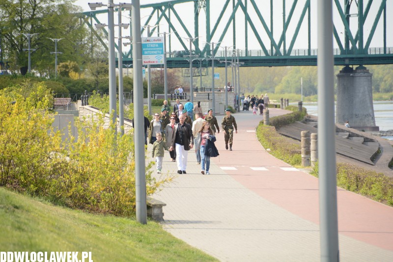 Majówka na włocławskich bulwarach