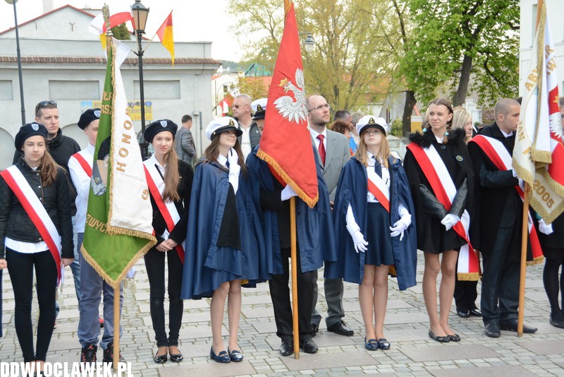 Oficjalne obchody 3 Maja we Włocławku