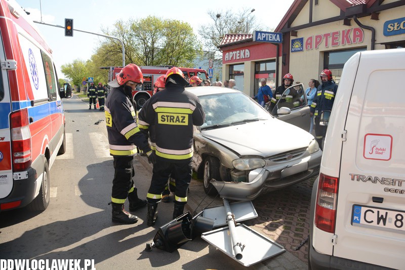 Groźna kolizja na osiedlu Południe