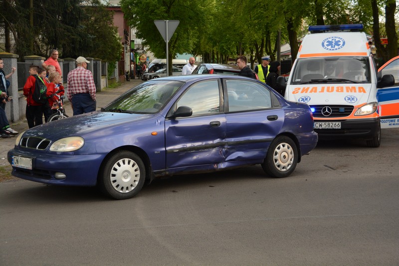 Kraksa na skrzyżowaniu