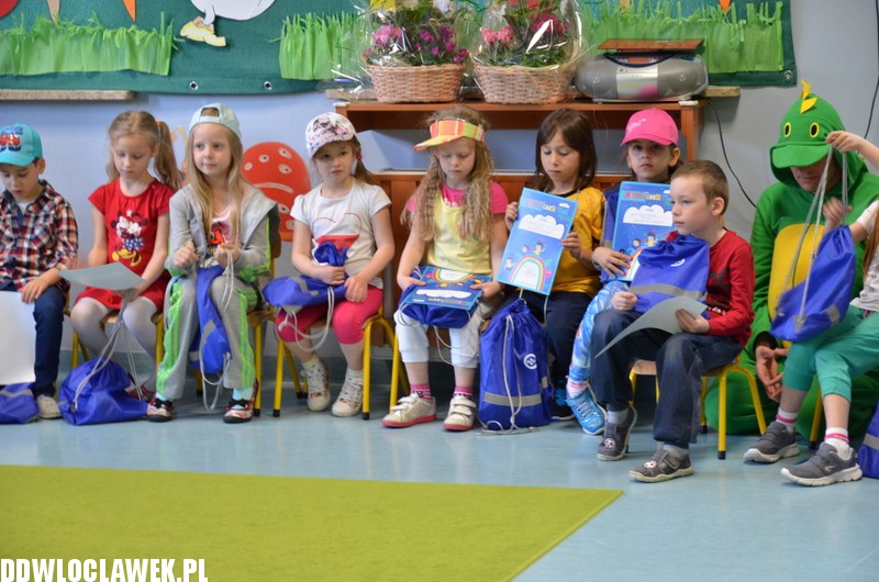 Wręczenie nagród w przedszkolu