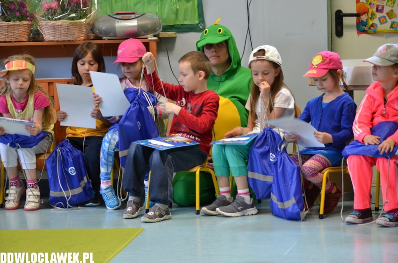 Wręczenie nagród w przedszkolu