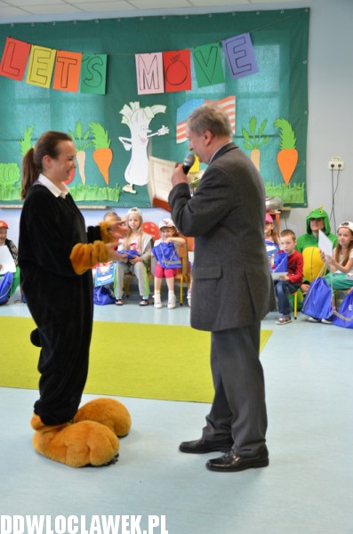 Wręczenie nagród w przedszkolu