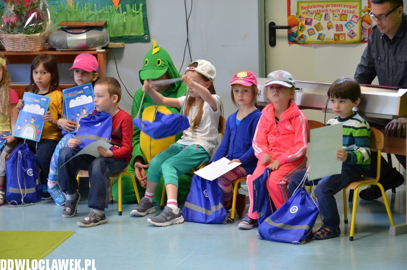 Wręczenie nagród w przedszkolu