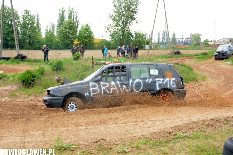 Wrak wyścig na torze w Lubrańcu