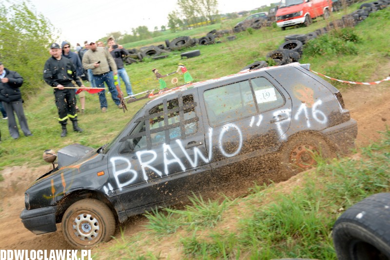 Wrak wyścig na torze w Lubrańcu