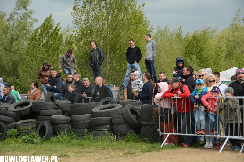 Wrak wyścig na torze w Lubrańcu