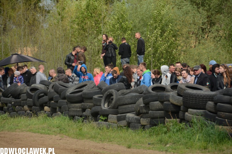 Wrak wyścig na torze w Lubrańcu