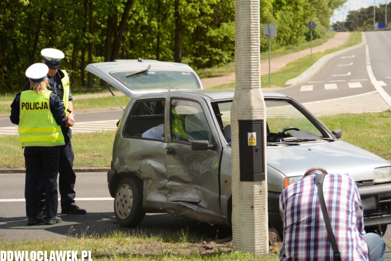 Wypadek na alei Kazimierza Wielkiego