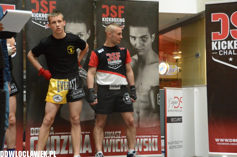 Trening przed galą DSF Kickboxing