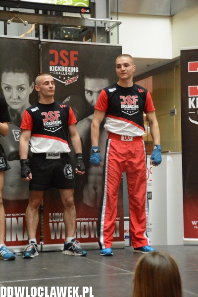 Trening przed galą DSF Kickboxing