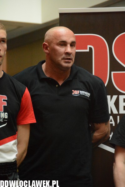 Trening przed galą DSF Kickboxing