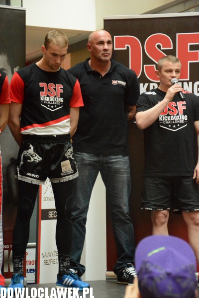 Trening przed galą DSF Kickboxing