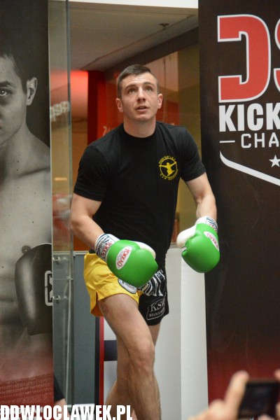 Trening przed galą DSF Kickboxing