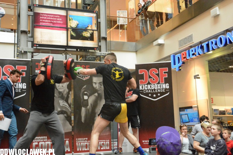 Trening przed galą DSF Kickboxing