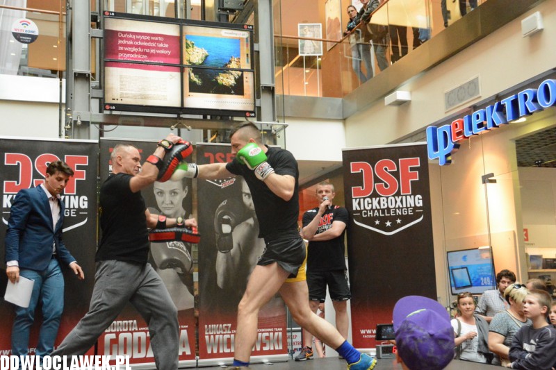 Trening przed galą DSF Kickboxing