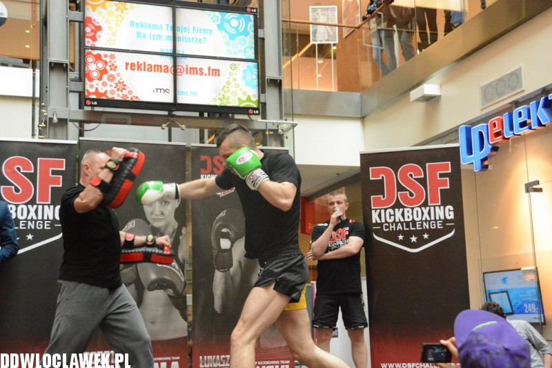 Trening przed galą DSF Kickboxing