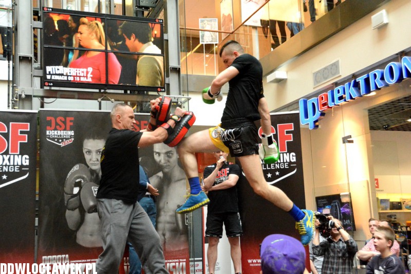 Trening przed galą DSF Kickboxing