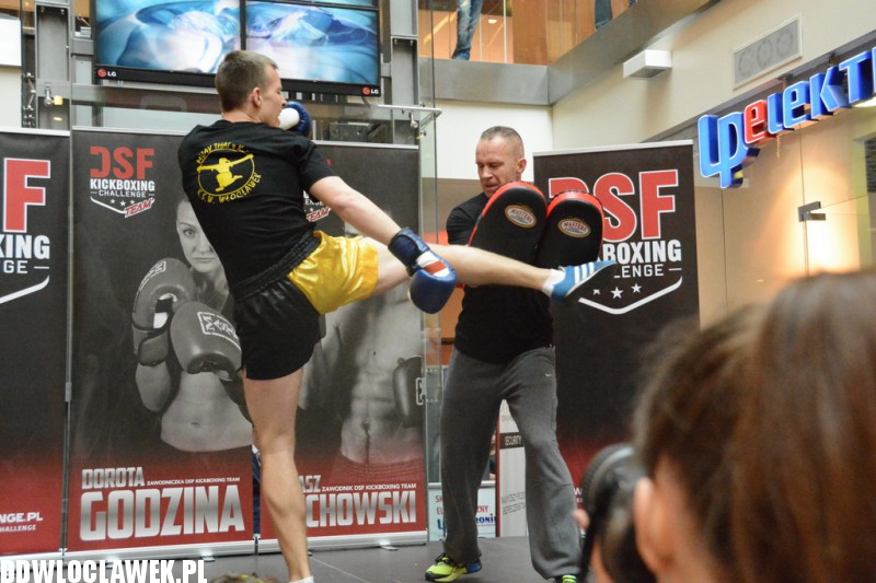 Trening przed galą DSF Kickboxing