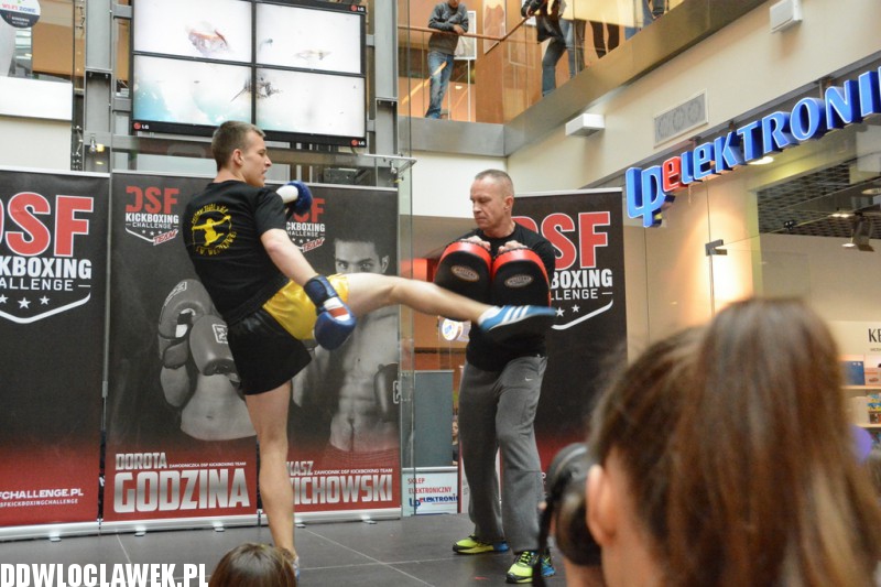 Trening przed galą DSF Kickboxing