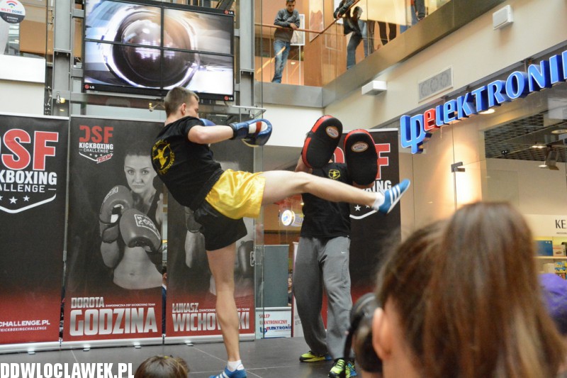 Trening przed galą DSF Kickboxing