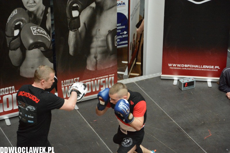Trening przed galą DSF Kickboxing