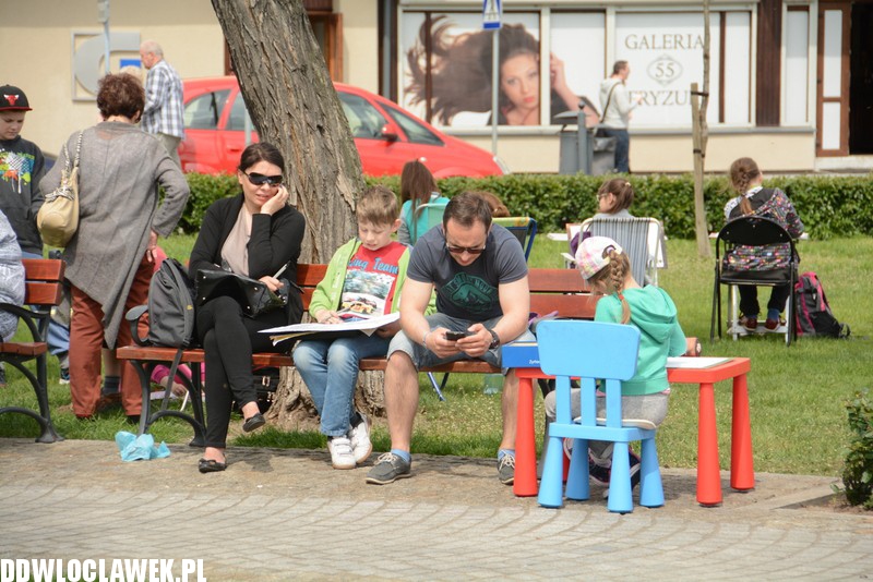 Plener malarski na Zielonym Rynku