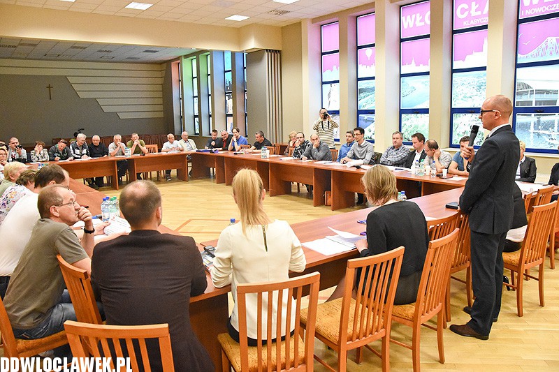 M. Wojtkowski spotkał się z rowerzystami