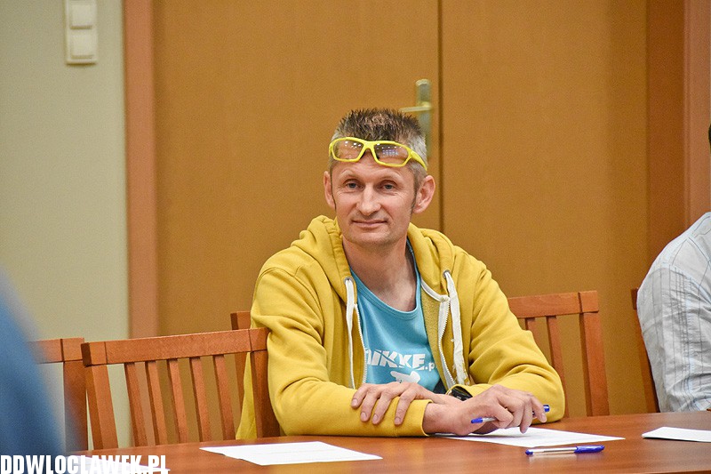 M. Wojtkowski spotkał się z rowerzystami