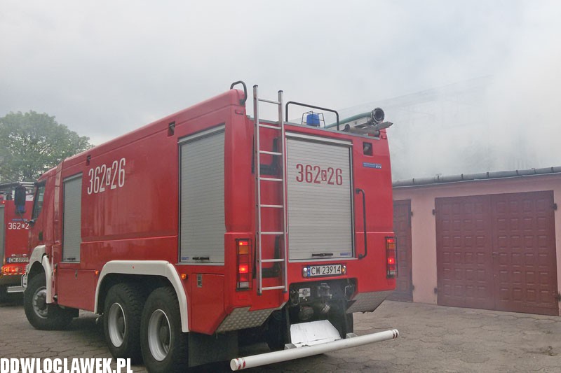 Akcja strażaków przy ul. Olszowej