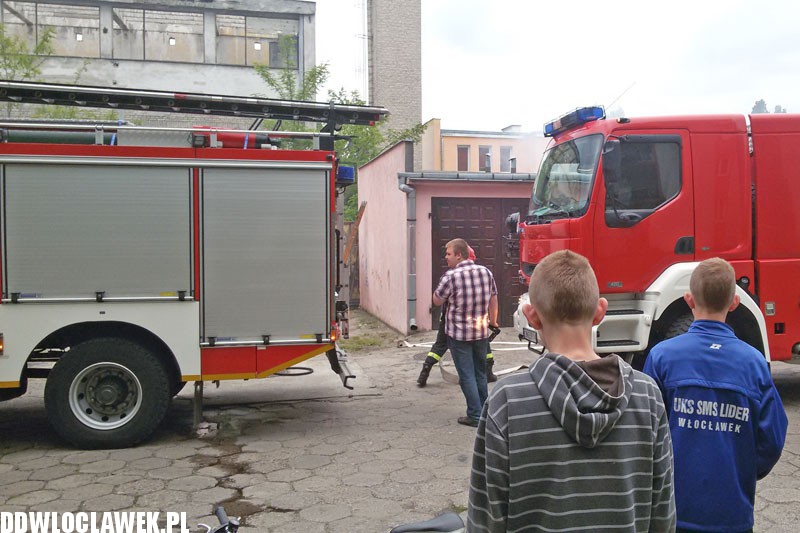 Akcja strażaków przy ul. Olszowej
