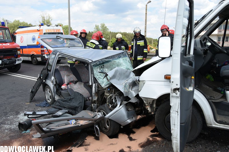 Wypadek drogowy na DK-91
