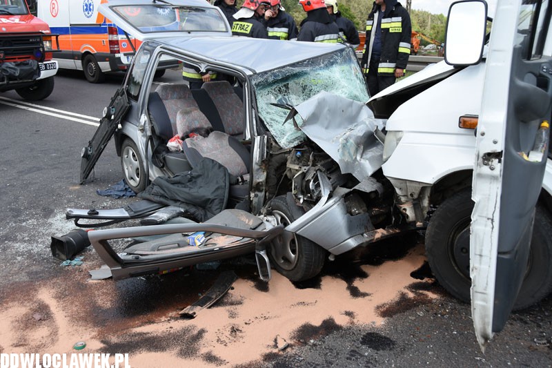 Wypadek drogowy na DK-91