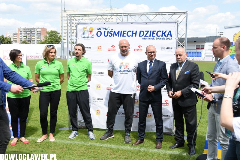 Mityng lekkoatletyczny konferencja