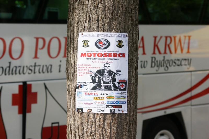 Motoserce w Ciechocinku