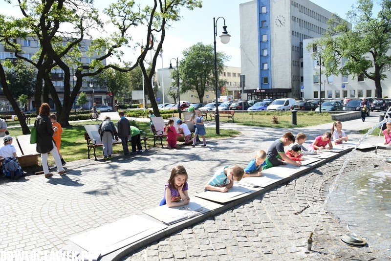 Plenel malarski na skwerku
